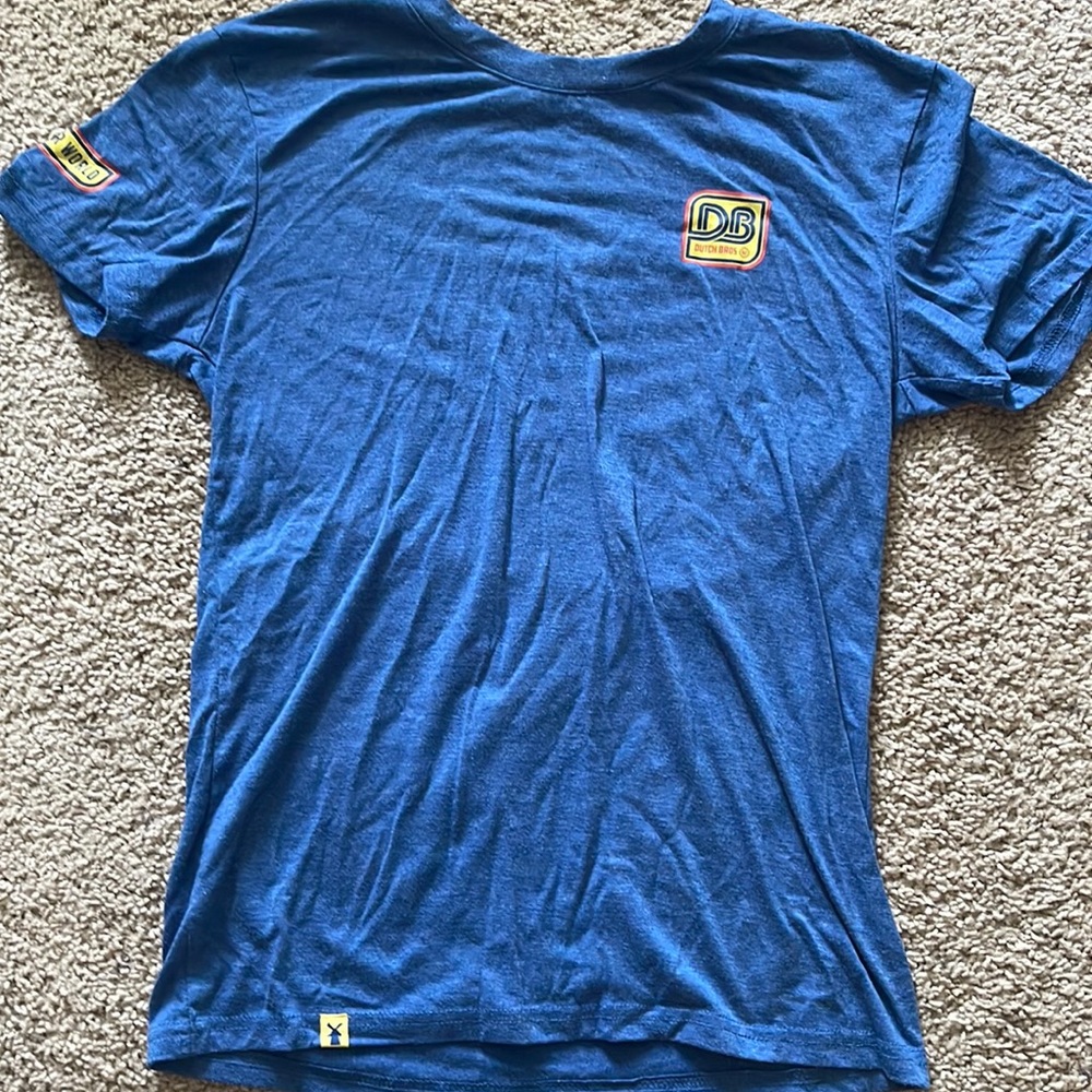 Recycled material dutch bros t shirt